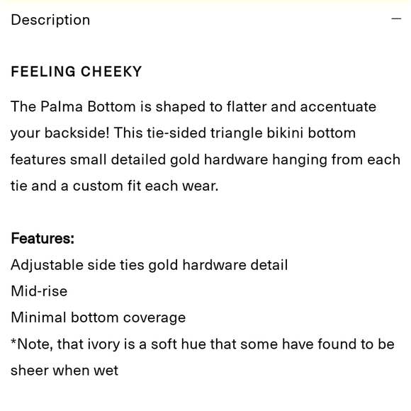 Monday Swimwear Palma Bottom - Picture 6 of 6